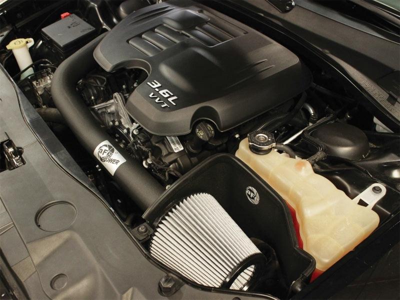 aFe MagnumFORCE Intakes Stage-2 Pro DRY S 11-13 Dodge Challenger/Charger/Chrysler 300 V6 3.6L (blk) | Too Fast Autoparts | Order Online