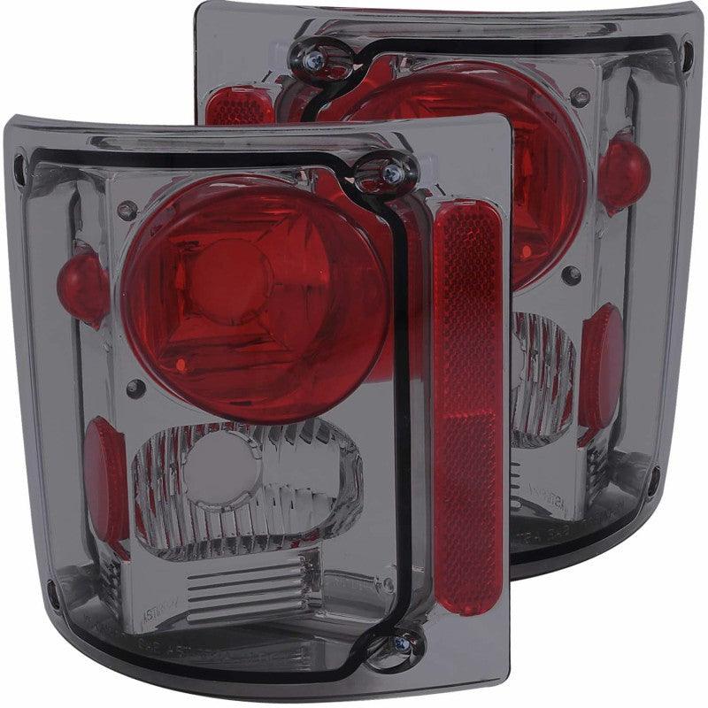 ANZO 1973-1987 Chevrolet C 10 Taillights Smoke | Too Fast Autoparts | Order Online