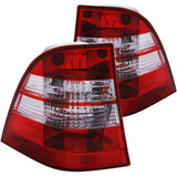 ANZO 1998-2005 Mercedes Benz M Class W163 Taillights Chrome | Too Fast Autoparts | Order Online | Canada & USA Shipping