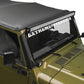 Raxiom 97-06 Jeep Wrangler TJ 50-In LED Light Bar Windshield Mount w/ Auxiliary Bracket