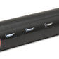 Vibrant 4 Ply Reinforced Silicone Straight Hose Coupling - 4.5in I.D. x 12in long (BLACK)