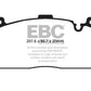 EBC 12+ BMW M5 4.4 Twin Turbo (F10) Yellowstuff Front Brake Pads