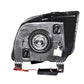 ANZO 2005-2009 Ford Mustang Crystal Headlights w/ Halo Black (CCFL) | Too Fast Autoparts | Order Online | Canada & USA Shipping