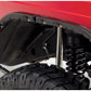 Bushwacker 84-01 Jeep Cherokee Flat Style Flares 4pc - Black
