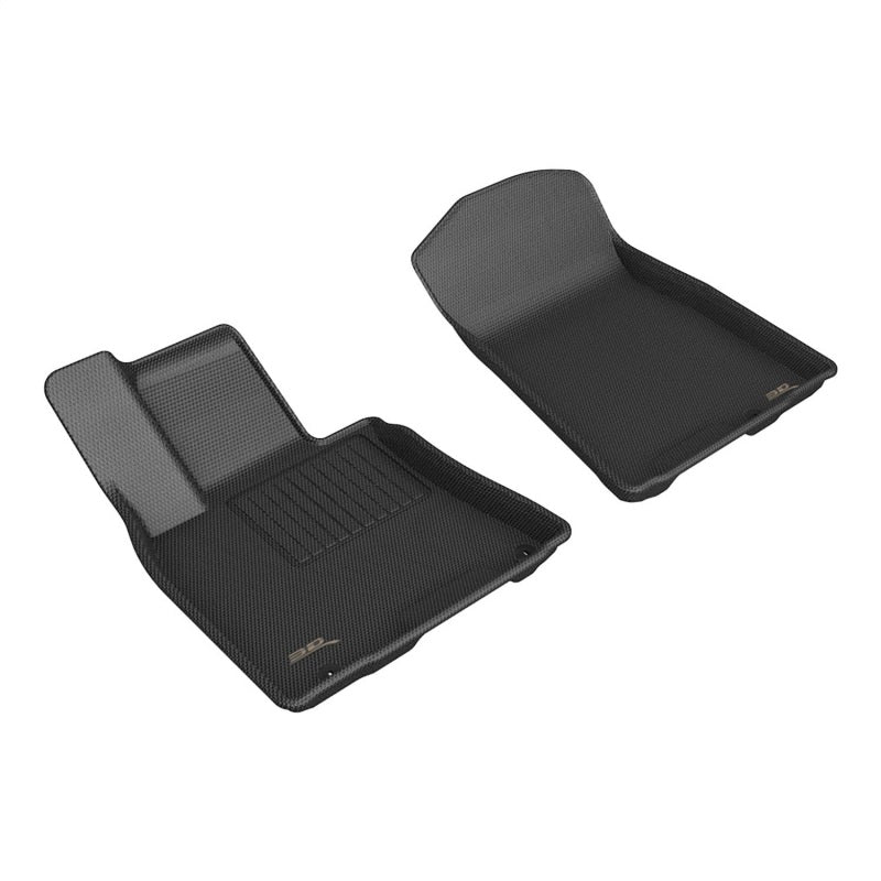 3D MAXpider 22-23 Genesis GV70 Kagu Floor Mat- Black R1