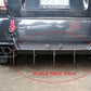 custom center/middle Rear Diffuser