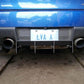 custom center/middle Rear Diffuser