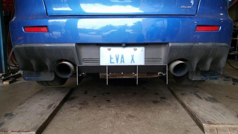 custom center/middle Rear Diffuser