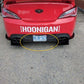 custom center/middle Rear Diffuser