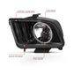 ANZO 2005-2009 Ford Mustang Crystal Headlights w/ Halo Black (CCFL) | Too Fast Autoparts | Order Online | Canada & USA Shipping