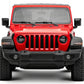 Raxiom 18-23 Jeep Wrangler JL Axial Series 9-In LED Headlights- Black Housing (Clear Lens)