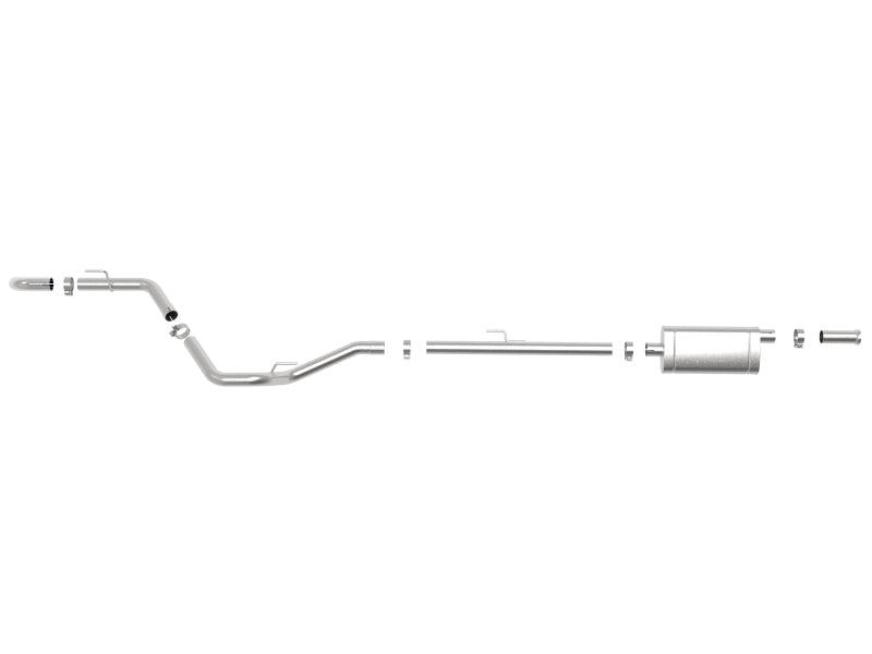 aFe Apollo GT Series 2-1/2in 409 SS Cat-Back Hi-Tuck Exhaust System 2020 Jeep Gladiator (JT) V6-3.6L | Too Fast Autoparts | Order Online