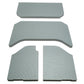 DEI 07-10 Jeep Wrangler JK 4-Door Boom Mat Headliner - 4 Piece - Gray