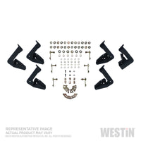 Westin/HDX 07-18 GM 15/25/3500 Crew Cab (sauf Classic) SS Drop Nerf Step Bars - Noir texturé