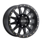 Method MR304 Double Standard 17x8.5 0mm Offset 8x6.5 130.81mm CB Matte Black Wheel