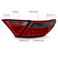 ANZO 2015-2016 Toyota Camry LED Taillights Smoke | Too Fast Autoparts | Order Online | Canada & USA Shipping