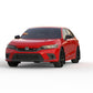 Rally Armor 22-26 Honda Civic/Civic Si/Sport Black UR Mud Flap w/Red Logo