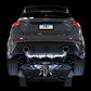 AWE Tuning Ford Focus RS Track Edition Cat-Back Exhaust - Chrome Silver Tips