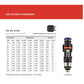 Grams Performance Honda/Acura B/D/F/H Series (Excl D17) 550cc Fuel Injectors (Set of 4)