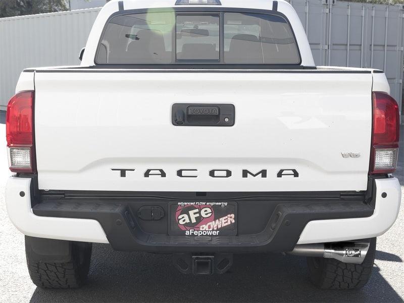 aFe MACH Force-Xp 2-1/2in 304 SS Cat-Back Exhaust w/ Polished Tips 2016+ Toyota Tacoma 2.7L/3.5L | Too Fast Autoparts | Order Online