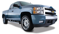 Bushwacker 07-13 Chevy Silverado 1500 Fleetside OE Style Flares 4pc 69.3in Lit - Noir