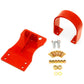 BMR 10-15 5th Gen Camaro V8 Auto Front Driveshaft Safety Loop - Red