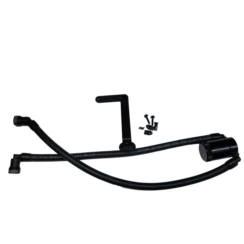 J&amp;L 2011-2025 Ford F-150 2.7L/3.5L/5.0L Passenger Side Oil Separator 3.0 - Black Anodized