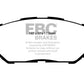 EBC 06-08 Toyota RAV 4 2.4 (3rd Row Seats) Greenstuff Front Brake Pads