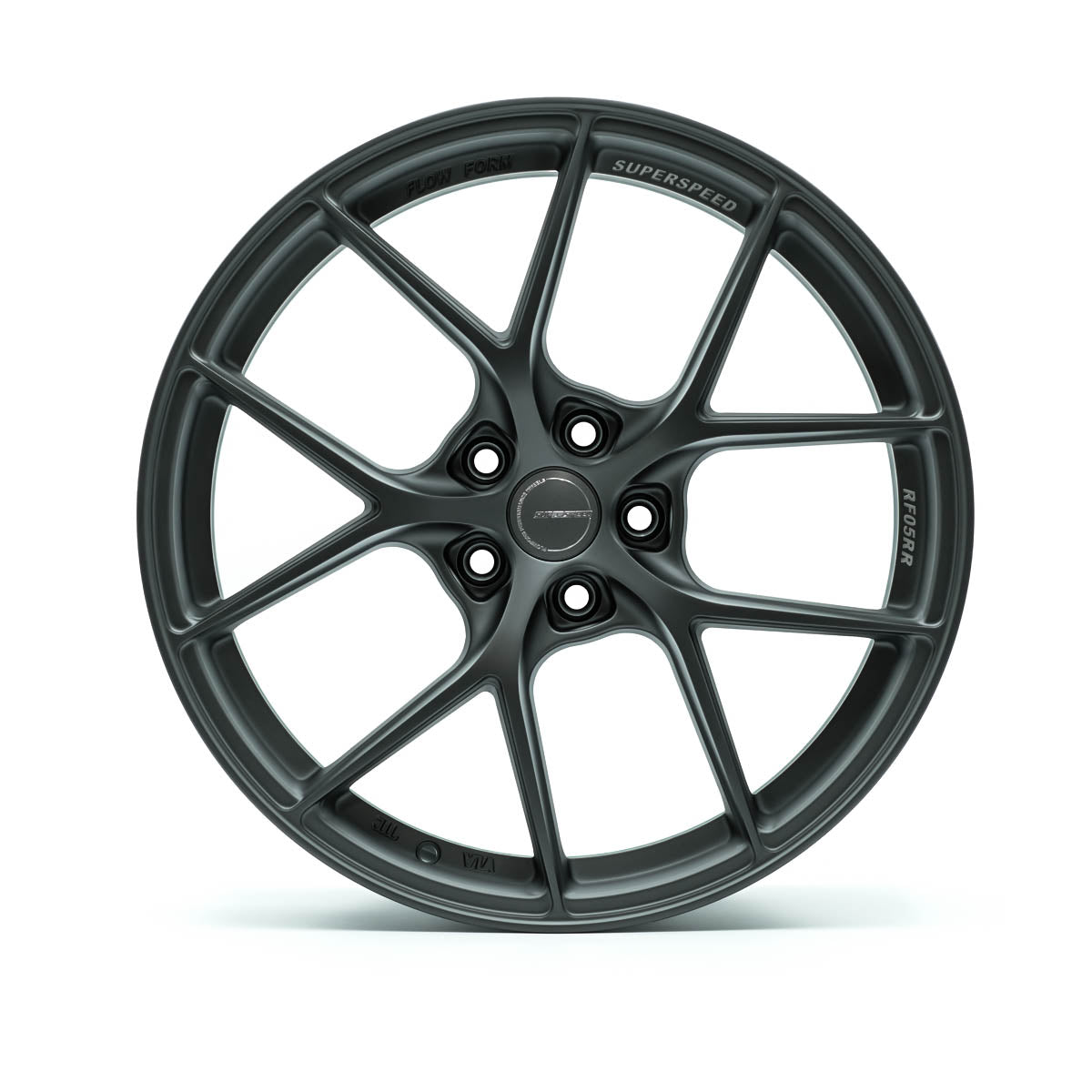 Superspeed Matt Gunmetal Flow Form RF05RR - 5x112