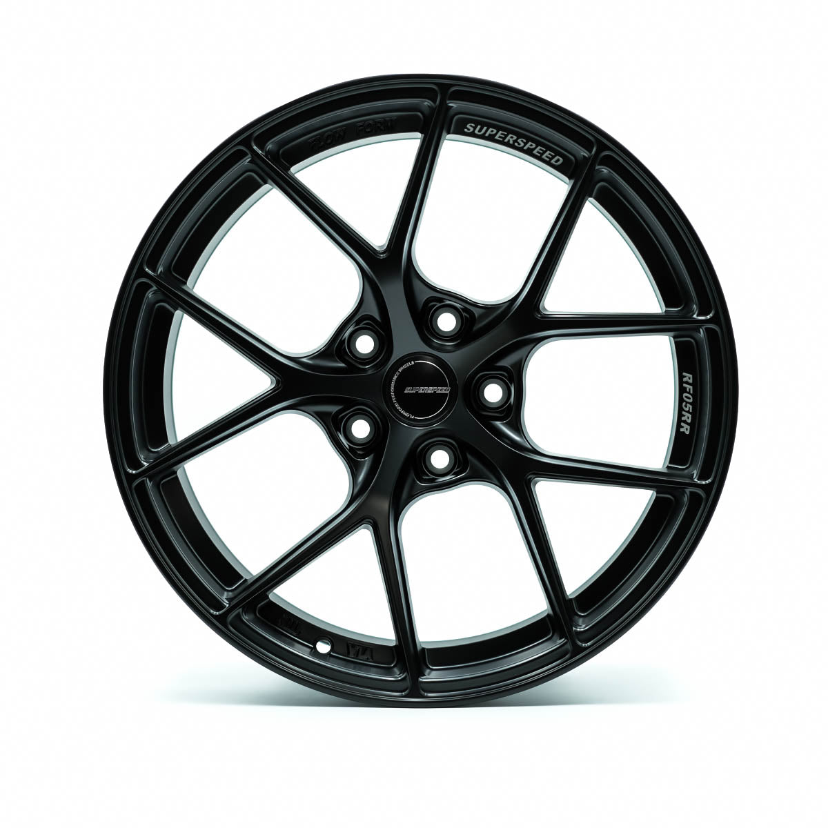 Superspeed Matt Black Flow Form RF05RR - 5x114.3