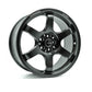 Superspeed Matt Black Flow Form RF06RR - 5x100