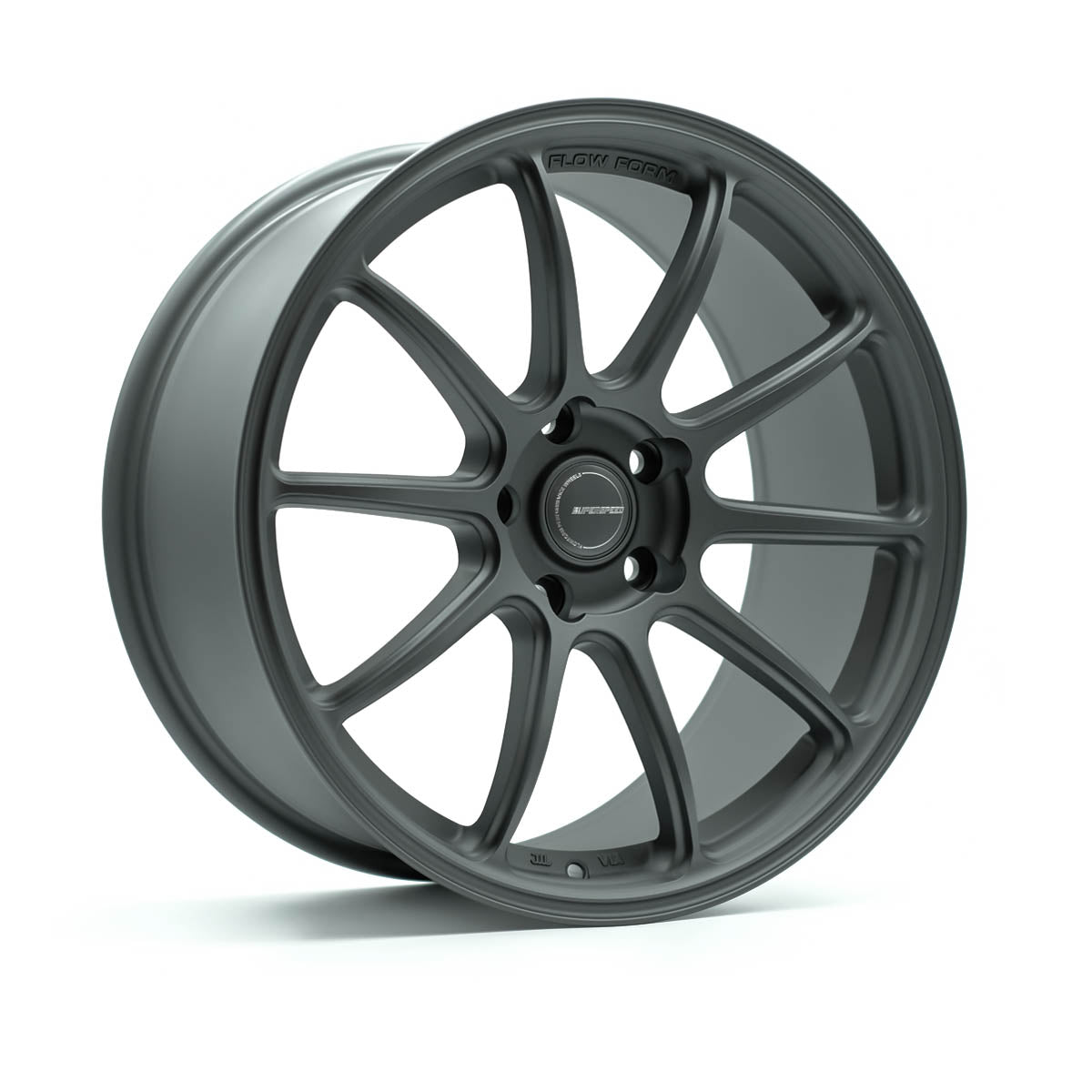 Superspeed Matt Gunmetal Flow Form RF03RR - 5x100