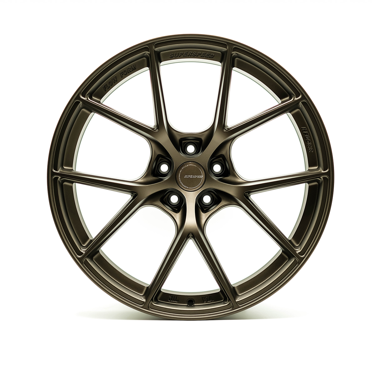 Superspeed Satin Bronze Flow Form RF05RR - 5x112