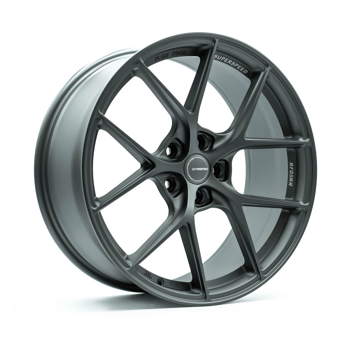 Superspeed Matt Gunmetal Flow Form RF05RR - 5x112