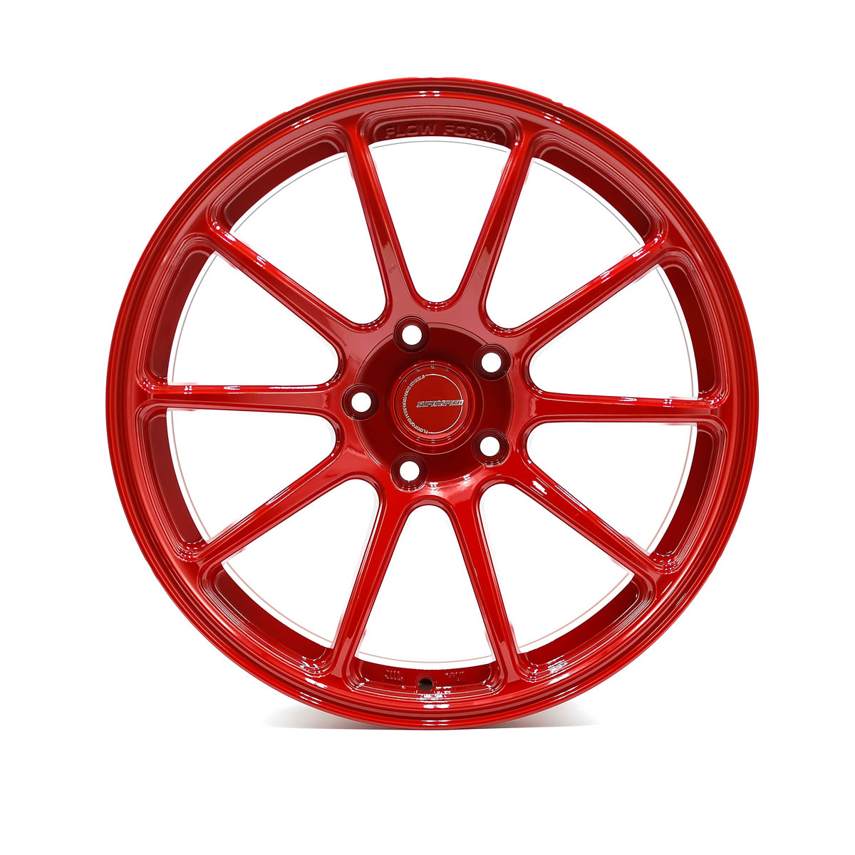 Superspeed Hyper Red Flow Form RF03RR - 5x114.3