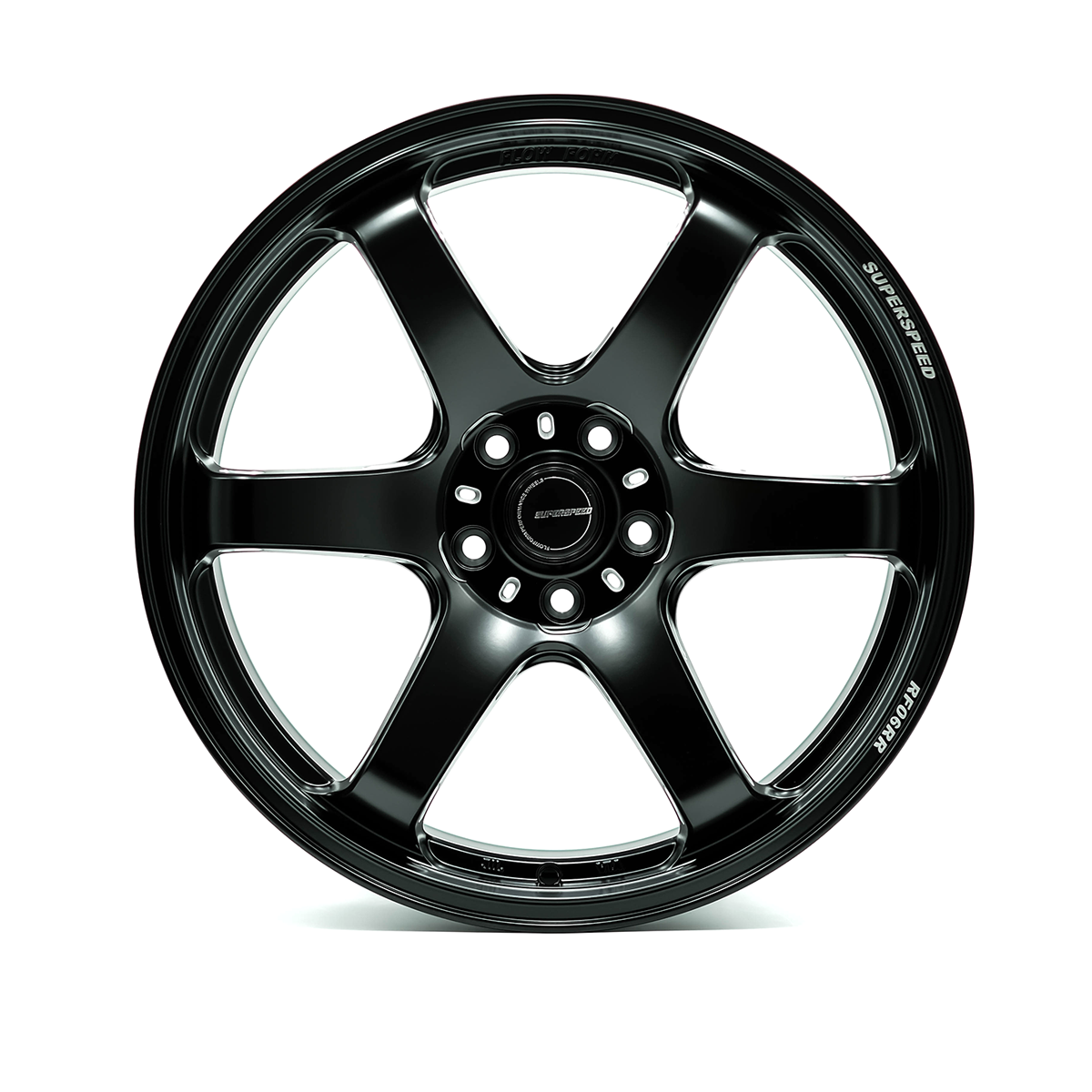 Superspeed Matt Black Flow Form RF06RR - 5x112