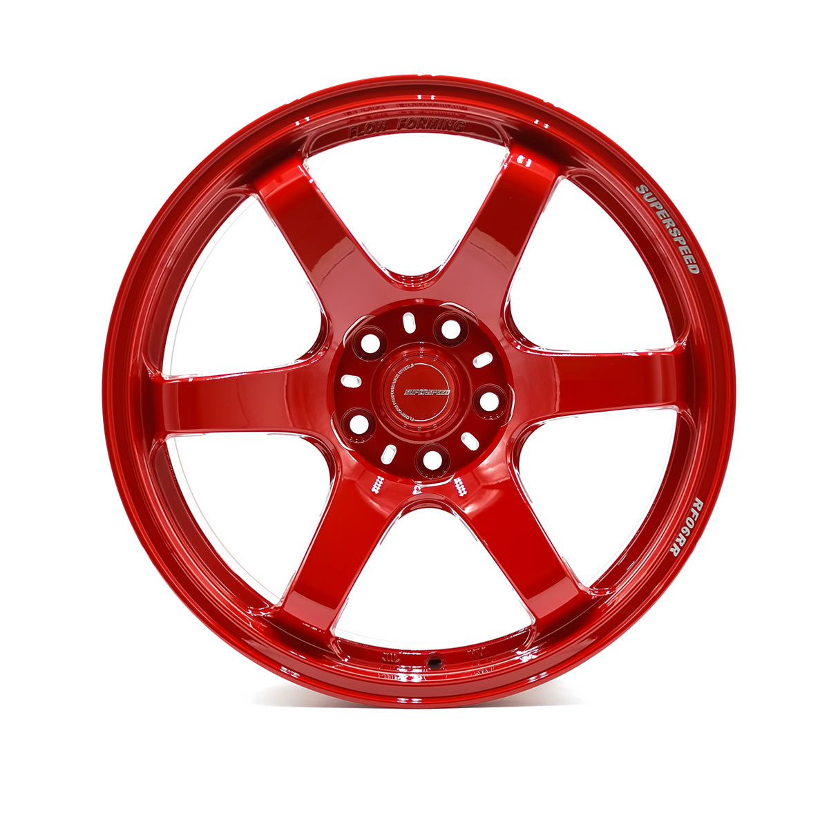 Superspeed Hyper Red Flow Form RF06RR - 5x114.3