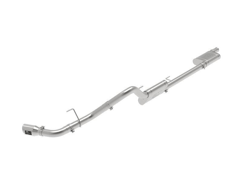 aFe Apollo GT Series 409 Stainless Steel Cat-Back Exhaust 2020 Jeep Gladiator 3.6L - Polished Tip | Too Fast Autoparts | Order Online