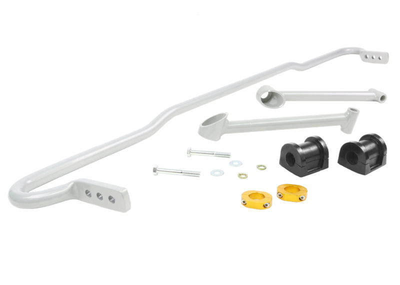 Whiteline 08+ Subaru WRX Hatch / 08-09 Subaru STi Barre stabilisatrice arrière réglable robuste de 20 mm (comprend