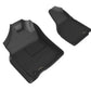 3D MAXpider 2012-2020 Dodge Ram 1500 Reg/Quad 2500/3500 Reg Kagu 1st Row Floormat - Black