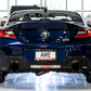 AWE Tuning Subaru BRZ/ Toyota GR86/ Toyota 86 Touring Edition Cat-Back Exhaust- Diamond Black Tips