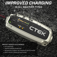 CTEK Battery Charger - MXS 5.0 4.3 Amp 12 Volt