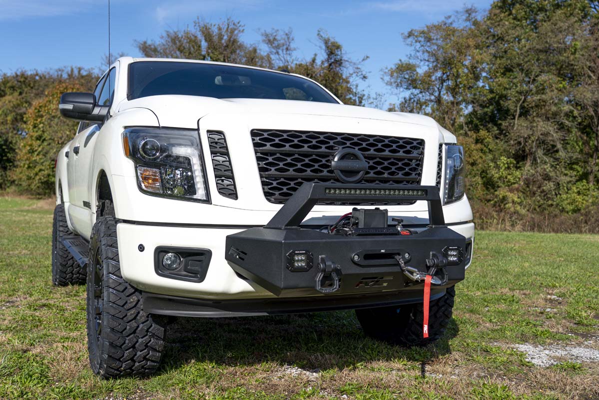 EXO Winch Mount Kit | Nissan Titan 2WD/4WD (2017-2023)