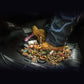 Husky Liners 19-23  Mercedes-Benz Sprinter 2500/3500 WeatherBeater Front Row Black Floor Liners
