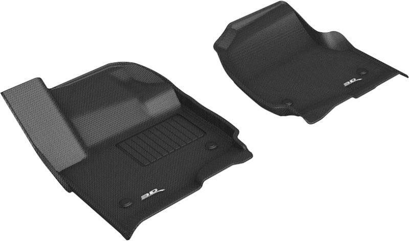 3D MAXpider 2018-2020 Lincoln/Ford Navigator/Expedition Kagu 1st Row Floormat - Black | Too Fast Autoparts | Order Online