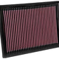 K&N 2016 TOYOTA HILUX REVO 2.8L L4 DSL Drop In Air Filter