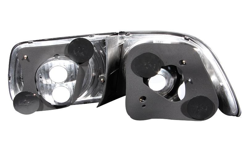 ANZO 1996-2000 Honda Civic Taillights Black | Too Fast Autoparts | Order Online | Canada & USA Shipping