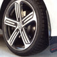 Rally Armor 15-17.5 MKVII VW Golf R Black UR Mud Flap w/Blue Logo