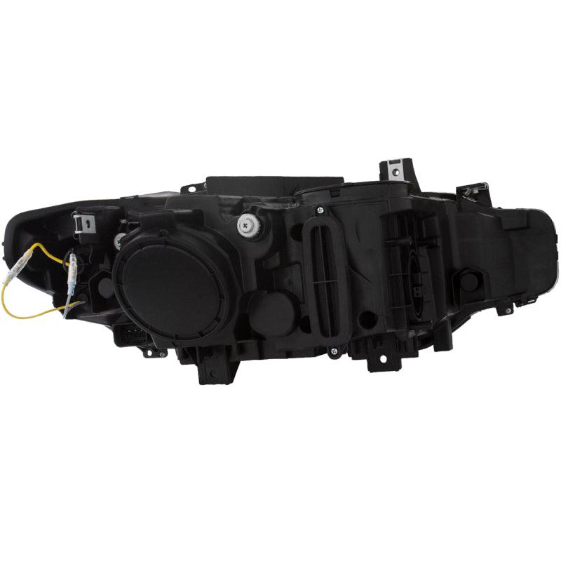 ANZO 2012-2015 BMW 3 Series Projector Headlights w/ U-Bar Black | Too Fast Autoparts | Order Online | Canada & USA Shipping