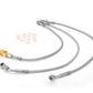 Rugged Ridge Brake Hose Kit Braided SS 92-01 Cherokee(XJ)